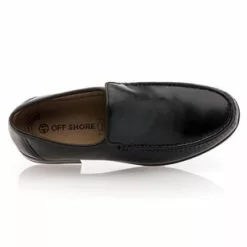 Off Shore Mocassins / Chaussures Bateau Homme Noir -Baskets / Sneakers Soldes 01W015072F