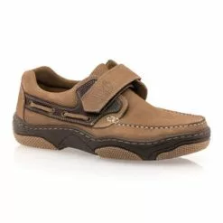 Off Shore Mocassins / Chaussures Bateau Homme Marron -Baskets / Sneakers Soldes 01W015079B