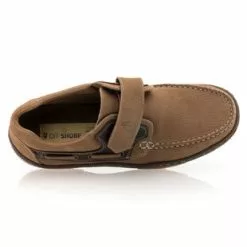 Off Shore Mocassins / Chaussures Bateau Homme Marron -Baskets / Sneakers Soldes 01W015079F