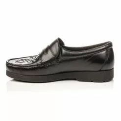PINOSO Mocassins / Chaussures Bateau Homme Noir -Baskets / Sneakers Soldes 01W015107D
