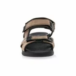 Enrico AZZI Sandales / Nu-pieds Homme Marron -Baskets / Sneakers Soldes 01W015117C