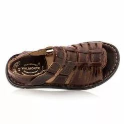 Valmonte Sandales / Nu-pieds Homme Marron 13 Valmonte Sandales / Nu-pieds Homme Marron -Baskets / Sneakers Soldes 01W015123F