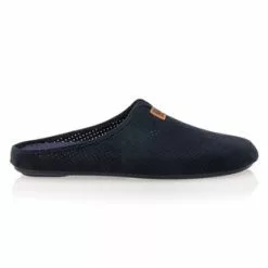 Pantoufles Homme Bleu