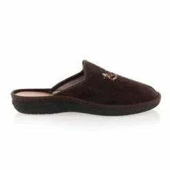 Pantoufles Homme Marron