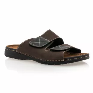 Enrico AZZI Sandales / Nu-pieds Homme Marron 4 Enrico AZZI Sandales / Nu-pieds Homme Marron – Image 2