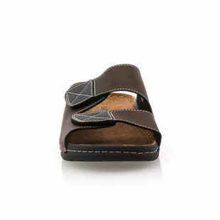 Enrico AZZI Sandales / Nu-pieds Homme Marron 5 Enrico AZZI Sandales / Nu-pieds Homme Marron – Image 3