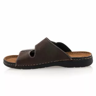 Enrico AZZI Sandales / Nu-pieds Homme Marron 6 Enrico AZZI Sandales / Nu-pieds Homme Marron – Image 4