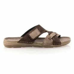 Enrico AZZI Sandales / Nu-pieds Homme Marron