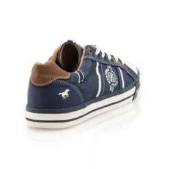 Mustang Baskets / Sneakers Homme Bleu 12 Mustang Baskets / Sneakers Homme Bleu -Baskets / Sneakers Soldes 01W018702E