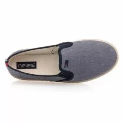 Pantoufles Homme Bleu -Baskets / Sneakers Soldes 01W018732F