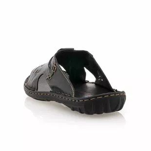 Enrico AZZI Sandales / Nu-pieds Homme Noir 7 Enrico AZZI Sandales / Nu-pieds Homme Noir – Image 5