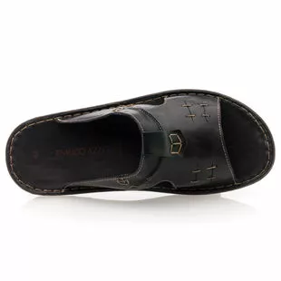 Enrico AZZI Sandales / Nu-pieds Homme Noir 8 Enrico AZZI Sandales / Nu-pieds Homme Noir – Image 6
