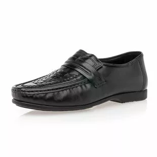Off Shore Mocassins / Chaussures Bateau Homme Noir 4 Off Shore Mocassins / Chaussures Bateau Homme Noir – Image 2