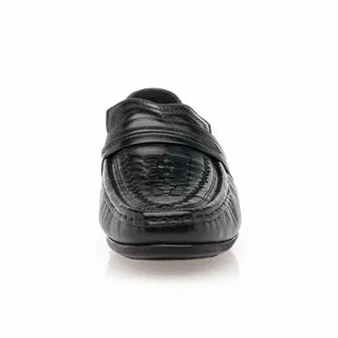 Off Shore Mocassins / Chaussures Bateau Homme Noir 5 Off Shore Mocassins / Chaussures Bateau Homme Noir – Image 3