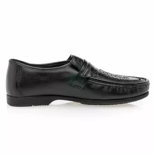 Off Shore Mocassins / Chaussures Bateau Homme Noir 6 Off Shore Mocassins / Chaussures Bateau Homme Noir – Image 4