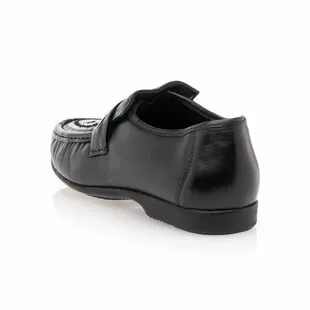 Off Shore Mocassins / Chaussures Bateau Homme Noir 7 Off Shore Mocassins / Chaussures Bateau Homme Noir – Image 5