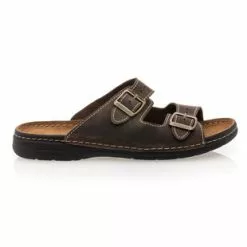 Enrico AZZI Sandales / Nu-pieds Homme Marron