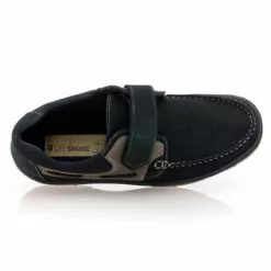 Off Shore Mocassins / Chaussures Bateau Homme Bleu -Baskets / Sneakers Soldes 01W019024F