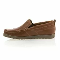 Off Shore Mocassins / Chaussures Bateau Homme Marron -Baskets / Sneakers Soldes 01W024127D