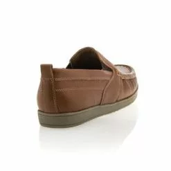 Off Shore Mocassins / Chaussures Bateau Homme Marron -Baskets / Sneakers Soldes 01W024127E