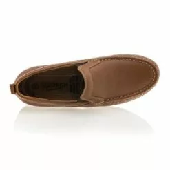 Off Shore Mocassins / Chaussures Bateau Homme Marron -Baskets / Sneakers Soldes 01W024127F