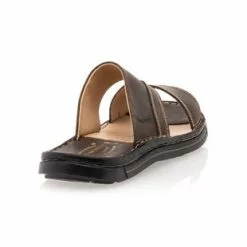 Valmonte Sandales / Nu-pieds Homme Marron -Baskets / Sneakers Soldes 01W024467E