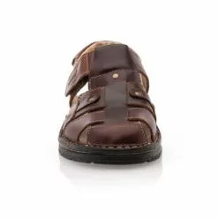 Valmonte Sandales / Nu-pieds Homme Marron -Baskets / Sneakers Soldes 01W024468C