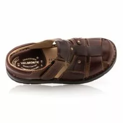 Valmonte Sandales / Nu-pieds Homme Marron -Baskets / Sneakers Soldes 01W024468F