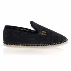 La Maison De L'Espadrille Pantoufles Homme Bleu -Baskets / Sneakers Soldes 01W024971A