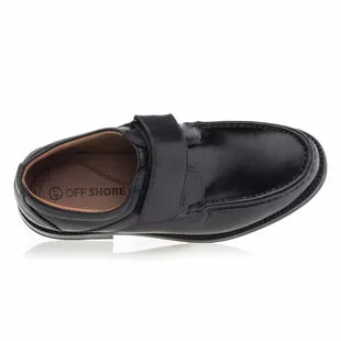 Off Shore Mocassins / Chaussures Bateau Homme Noir 8 Off Shore Mocassins / Chaussures Bateau Homme Noir – Image 6