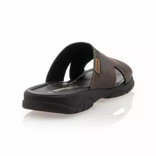 Enrico AZZI Sandales / Nu-pieds Homme Marron 7 Enrico AZZI Sandales / Nu-pieds Homme Marron – Image 5
