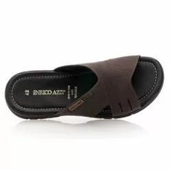 Enrico AZZI Sandales / Nu-pieds Homme Marron 13 Enrico AZZI Sandales / Nu-pieds Homme Marron -Baskets / Sneakers Soldes 01W029953F