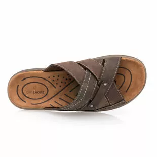 Off Shore Sandales / Nu-pieds Homme Marron 8 Off Shore Sandales / Nu-pieds Homme Marron – Image 6