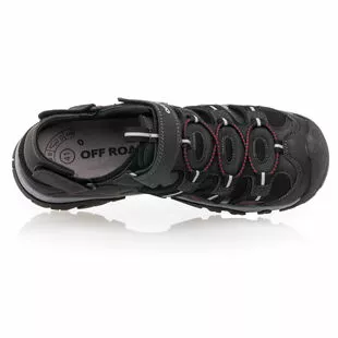 Off Road Sandales / Nu-pieds Homme Noir 8 Off Road Sandales / Nu-pieds Homme Noir – Image 6