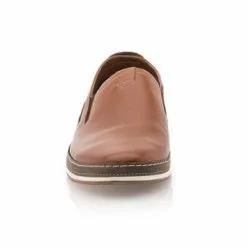 Off Shore Mocassins / Chaussures Bateau Homme Marron -Baskets / Sneakers Soldes 01W030271C