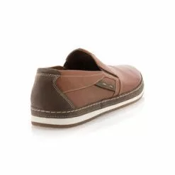 Off Shore Mocassins / Chaussures Bateau Homme Marron -Baskets / Sneakers Soldes 01W030271E