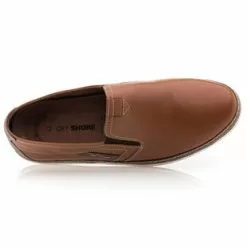 Off Shore Mocassins / Chaussures Bateau Homme Marron -Baskets / Sneakers Soldes 01W030271F