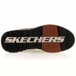 Skechers Baskets / Sneakers Homme Marron -Baskets / Sneakers Soldes 01W031854G