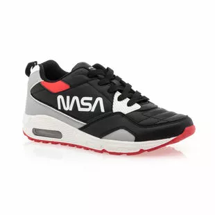NASA Baskets / Sneakers Homme Noir 4 NASA Baskets / Sneakers Homme Noir – Image 2