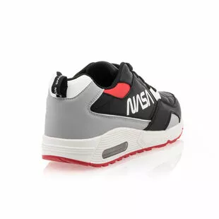 NASA Baskets / Sneakers Homme Noir 7 NASA Baskets / Sneakers Homme Noir – Image 5