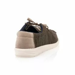 Chaussures De Ville Homme Vert -Baskets / Sneakers Soldes 01W036431E