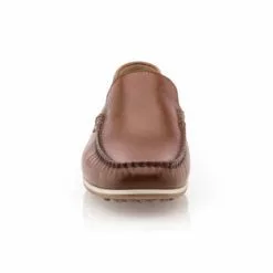 Hub Station Mocassins / Chaussures Bateau Homme Marron -Baskets / Sneakers Soldes 01W036588C