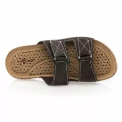 Sandales / Nu-pieds Homme Marron -Baskets / Sneakers Soldes 01W036743F