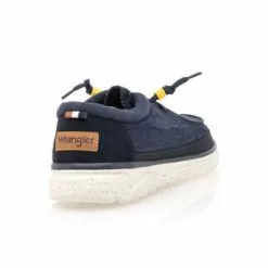 Wrangler Baskets / Sneakers Homme Bleu -Baskets / Sneakers Soldes 01W036847E
