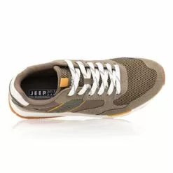 Jeep Baskets / Sneakers Homme Marron -Baskets / Sneakers Soldes 01W036850F