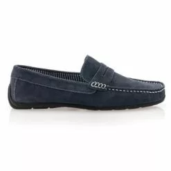 Trek Stone Mocassins / Chaussures Bateau Homme Bleu