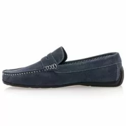 Trek Stone Mocassins / Chaussures Bateau Homme Bleu -Baskets / Sneakers Soldes 01W037140D