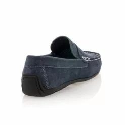 Trek Stone Mocassins / Chaussures Bateau Homme Bleu -Baskets / Sneakers Soldes 01W037140E