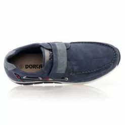 Dorcas Mocassins / Chaussures Bateau Homme Bleu -Baskets / Sneakers Soldes 01W037146F