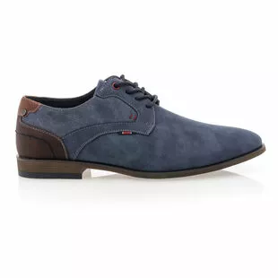 Man Office Chaussures De Ville Homme Bleu 3 Man Office Chaussures De Ville Homme Bleu